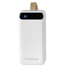 Повербанк TITANUM 741S 22.5W White 50000mAh