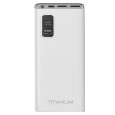 Повербанк TITANUM 727S White 20 000 мА•г