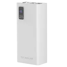 Повербанк TITANUM 728S 30000mAh 22.5W White