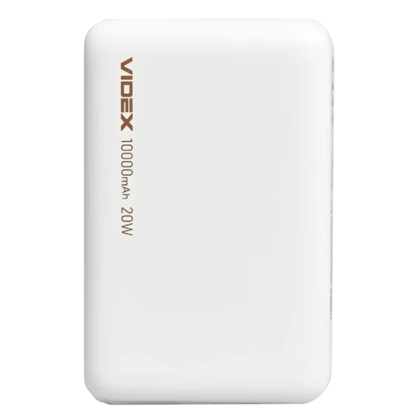 Повербанк VIDEX VPB-331 PD20W White 10000mAh Повербанк VIDEX VPB-331 PD20W White 10000mAh