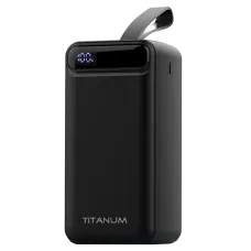 Повербанк TITANUM 741 Black 50000mAh