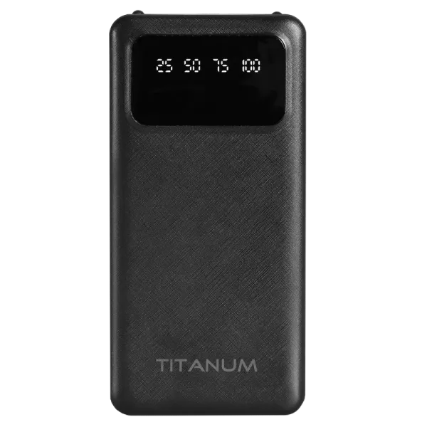 Повербанк TITANUM OL03 Black 30000mAh Повербанк TITANUM OL03 Black 30000mAh