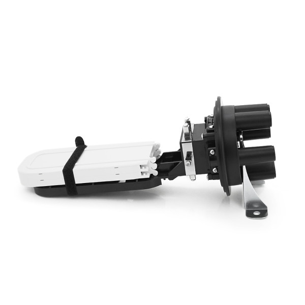Муфта оптична Merlion ML-OP-F103H-48C, герметична, 5 вводів, до 4-х касет, до 48 зварок, матеріал PP Муфта оптична Merlion ML-OP-F103H-48C, герметична, 5 вводів, до 4-х касет, до 48 зварок, матеріал PP