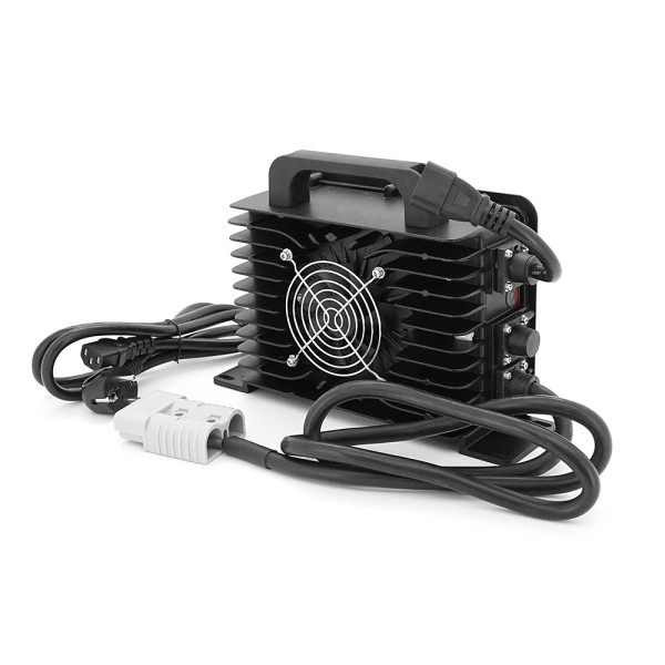 Зарядний пристрій для акумуляторів LiFePO4 24V(29,2V),8S,50A, роз'єм Anderson Зарядний пристрій для акумуляторів LiFePO4 24V(29,2V),8S,50A, роз'єм Anderson