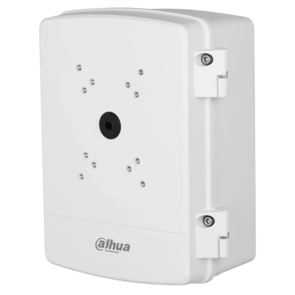 Водонепроникний блок живлення DH-PFA6400S для відеоспостереження IP66, алюмінієвий корпус, настінне та стовпове кріплення, сумісний з PTZ та IP камерами