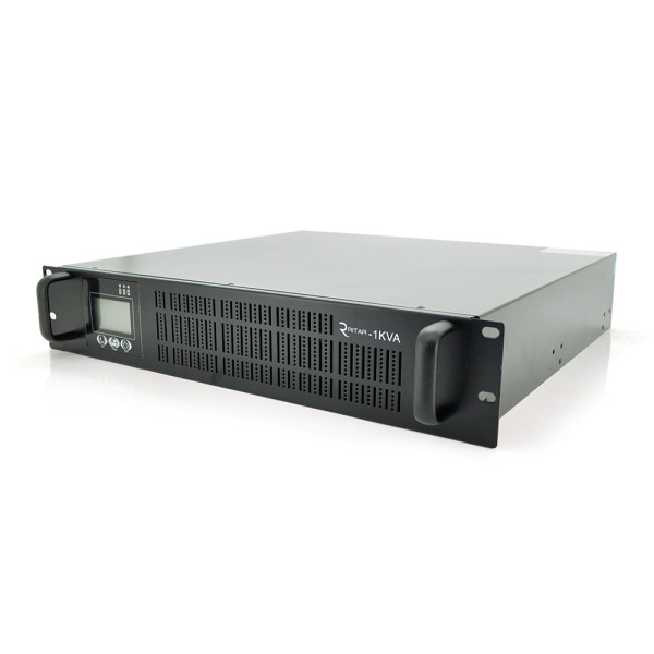 ДБЖ онлайн Ritar RT-1KS-LCD RACK 1000VA 900Вт 24В з правильною синусоїдою для безперебійного живлення чутливого обладнання ДБЖ онлайн Ritar RT-1KS-LCD RACK 1000VA 900Вт 24В з правильною синусоїдою для безперебійного живлення чутливого обладнання