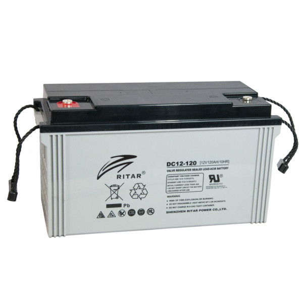 Акумуляторна батарея AGM DC12-120 12V 120Ah для сонячних систем, вітроенергетики, телекомунікацій та UPS Акумуляторна батарея AGM DC12-120 12V 120Ah для сонячних систем, вітроенергетики, телекомунікацій та UPS