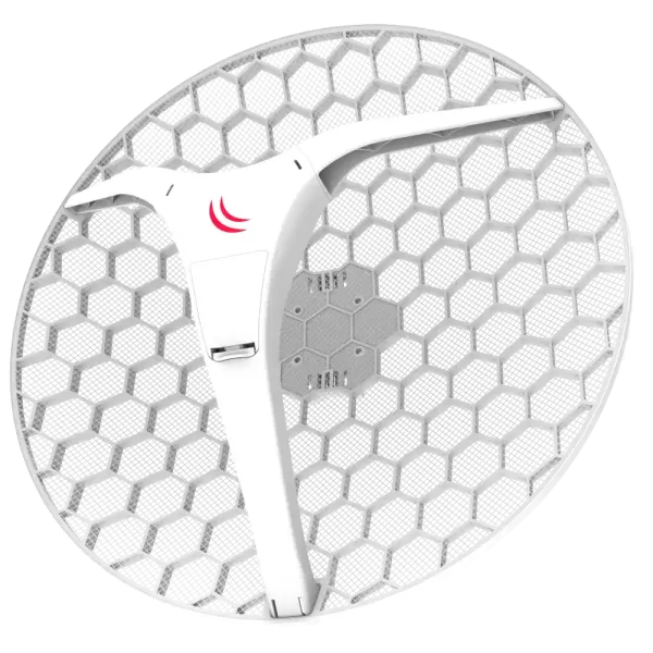 Комплект точок доступу Wi-Fi 5 802.11ac MikroTik LHG XL 5 ac (RBLHGG-5acD-XL4pack) для високошвидкісного інтернету з потужними антенами 27 dBi