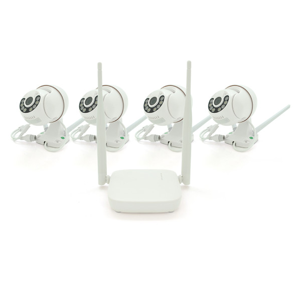 Комплект видеонаблюдения WIFI-PTZ Outdoor 009-4-2MP Pipo (4 уличные камеры, кабели, блок питания, видеорегистратор APP-Xmeye) Комплект видеонаблюдения WIFI-PTZ Outdoor 009-4-2MP Pipo (4 уличные камеры, кабели, блок питания, видеорегистратор APP-Xmeye)