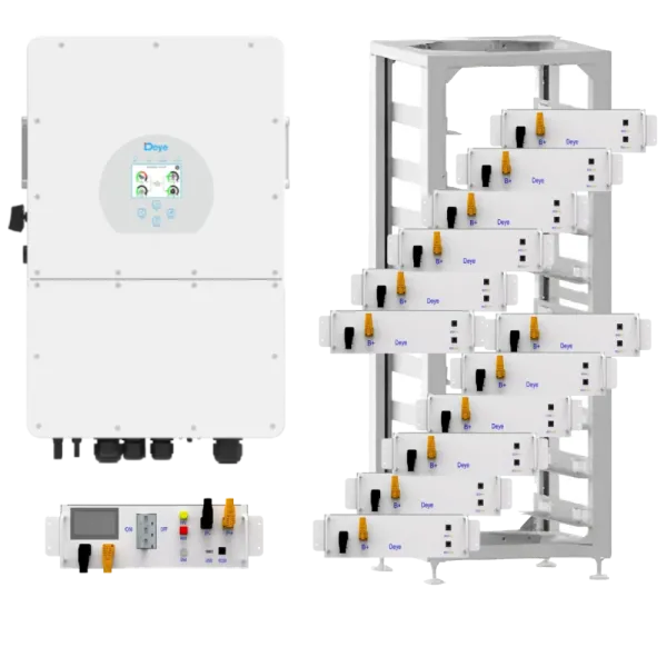 Система безперебійного живлення трифазна Deye SUN-15K-SG01HP3-EU-AM2 15кВт 60кВт•год Система безперебійного живлення трифазна Deye SUN-15K-SG01HP3-EU-AM2 15кВт 60кВт•год
