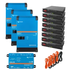 Система безперебійного живлення трифазна VictronEnergy MultiPlus-II + Dyness 12кВт 24кВт•г