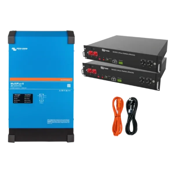 Система безперебійного живлення однофазна VictronEnergy MultiPlus-II + Dyness 2.4кВт 4.8кВт•г Система безперебійного живлення однофазна VictronEnergy MultiPlus-II + Dyness 2.4кВт 4.8кВт•г