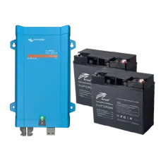 Система безперебійного живлення 614Вт●год Victron Energy + Ritar 1.20кВт