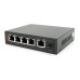 4-х портовый PoE Full Gigabit коммутатор ONV-POE33108PFG, 4xPoe1000Мбит + 2х1000 Мбит + 1хSFP 1000Мбит, до 250м, IEEE802.3af/at, мощность 65Вт