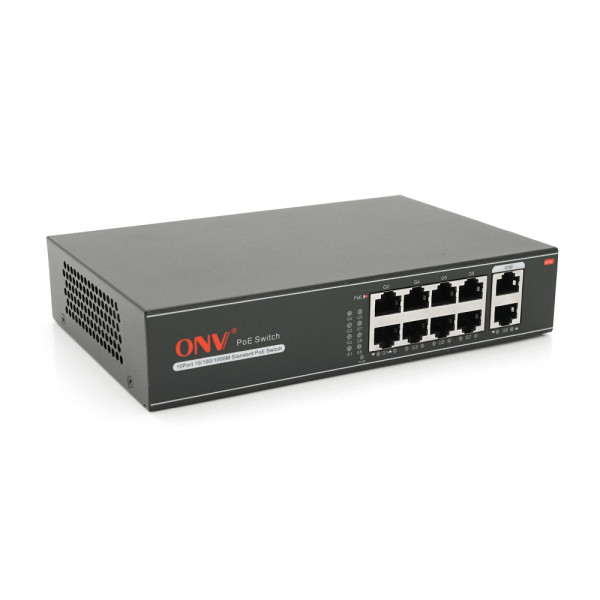 8-ми портовий PoE Full Gigabit комутатор ONV-H3108P, 8xPoe1000Мбіт + 2х1000 Мбіт, IEEE802.3af/at, загальна потужність 120 Вт 8-ми портовий PoE Full Gigabit комутатор ONV-H3108P, 8xPoe1000Мбіт + 2х1000 Мбіт, IEEE802.3af/at, загальна потужність 120 Вт