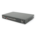 16ти портовий PoE комутатор з автоперезапуском ONV-H1016PLD 16хРоЕ 100Мбіт + 2хUplink 1000Мбіт + 1хSFP 1000Мбіт, до 250м, IEEE802.3af/at, загальна 200Вт 16ти портовий PoE комутатор з автоперезапуском ONV-H1016PLD 16хРоЕ 100Мбіт + 2хUplink 1000Мбіт + 1хSFP 1000Мбіт, до 250м, IEEE802.3af/at, загальна 200Вт