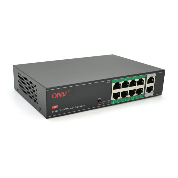 8-ми портовый PoE коммутатор с автоперезапуском ONV-H1108PSD, 8xPoE 100 Мбит + 2xUplink 100 Мбит до 250м, IEEE802.3af/at, общая мощность 120 Вт 8-ми портовый PoE коммутатор с автоперезапуском ONV-H1108PSD, 8xPoE 100 Мбит + 2xUplink 100 Мбит до 250м, IEEE802.3af/at, общая мощность 120 Вт