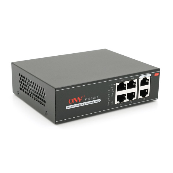 4х портовий PoE Full Gigabit комутатор ONV-H3064P, 4xPoe1000Мбіт + 2х1000 Мбіт, IEEE802.3af/at, загальна потужність 65 Вт 4х портовий PoE Full Gigabit комутатор ONV-H3064P, 4xPoe1000Мбіт + 2х1000 Мбіт, IEEE802.3af/at, загальна потужність 65 Вт