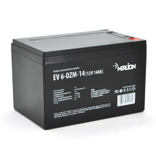 Тяговый аккумулятор Merlion EV 6-DZM-14 12V 14Ah M5 для электросамокатов и инвалидных колясок AGM VRLA