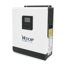 Гібридний інвертор 3000W NTP3000-24 для автономного електроживлення будинків і міні-бізнесу, струм заряду до 70A, ШIM-контролер 50A, 160-275V