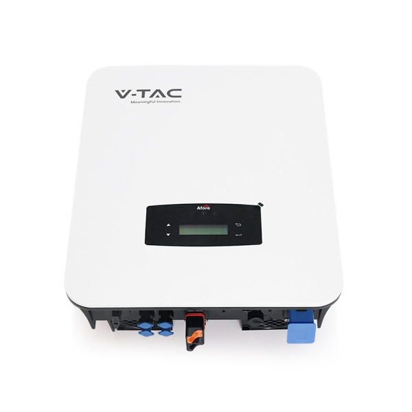 Гібридний інвертор 6kW 48V Afore VT-AF6K-SLP для сонячних систем з двома MPPT трекерами та підтримкою віддаленого моніторингу Гібридний інвертор 6kW 48V Afore VT-AF6K-SLP для сонячних систем з двома MPPT трекерами та підтримкою віддаленого моніторингу
