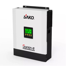 Гібридний інвертор 3000VA2400W SAKO 3000-24 для безперебійного живлення, налаштування зарядки, 24V, MPPT, з потужністю 0-80A, 170-280V