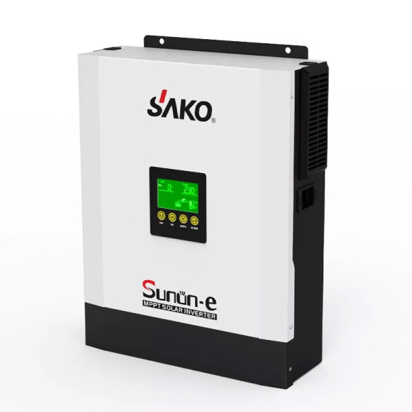 Гибридный инвертор SAKO 3000-24, 3000VA2400W, для автономного электропитания, максимальный ток заряда 80A, MPPT, устойчивый к перегрузкам, для дома и бизнеса Гибридный инвертор SAKO 3000-24, 3000VA2400W, для автономного электропитания, максимальный ток заряда 80A, MPPT, устойчивый к перегрузкам, для дома и бизнеса