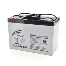 Акумуляторна батарея AGM HR12340W 12V 90Ah для ДБЖ, телекомунікацій, систем відеоспостереження та резервного живлення