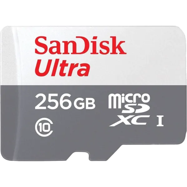 Модуль флеш-пам'яті SanDisk Ultra microSDXC 256GB 100MB/s Class 10 UHS-I Модуль флеш-пам'яті SanDisk Ultra microSDXC 256GB 100MB/s Class 10 UHS-I