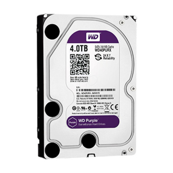 Жорсткий диск 4ТБ WD40PURX Жорсткий диск 4ТБ WD40PURX
