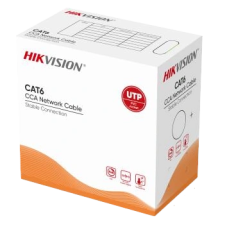 Кабель кручена пара CAT6 Hikvision (для внутрішньої прокладки) DS-1LN6UU/CCA Кабель кручена пара CAT6 Hikvision (для внутрішньої прокладки) DS-1LN6UU/CCA