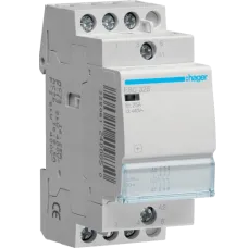 Контактор 25A 230В 3нв 2мод Hager ESC325