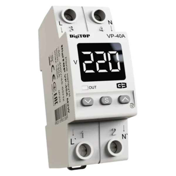Реле напруги DigiTOP VP-40A M2W