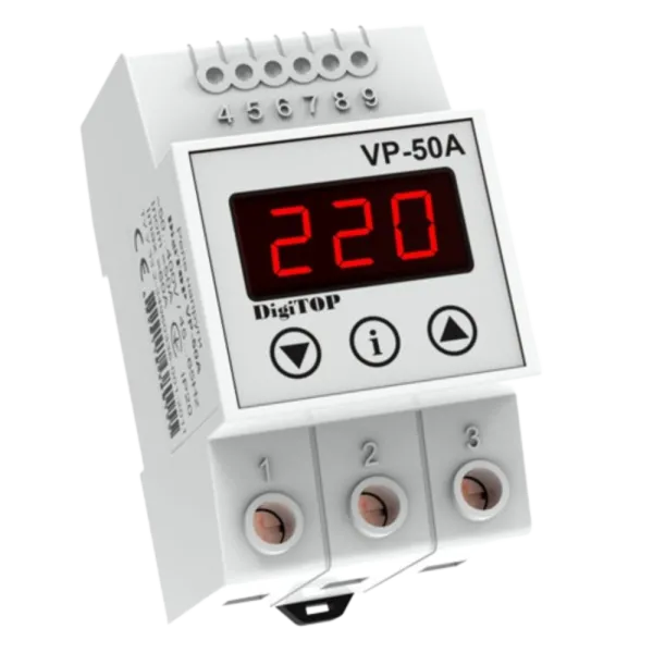 Реле напруги DigiTop VP-50A Реле напруги DigiTop VP-50A