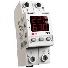 Реле напруги DigiTop VА-63A M2R