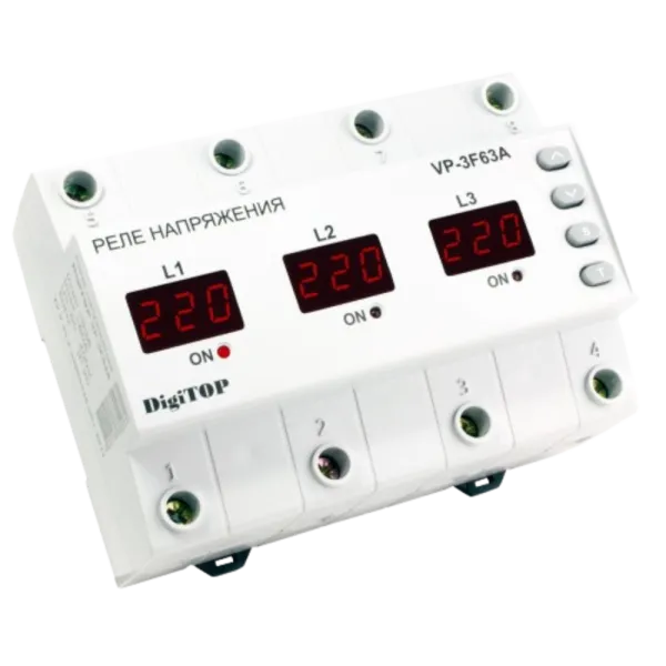 Реле напруги DigiTOP VP-3F63A M6R
