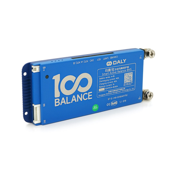 Универсальная BMS плата 40A для LiFePO4 4-8S с Bluetooth и CAN для оптимизации работы аккумуляторов Универсальная BMS плата 40A для LiFePO4 4-8S с Bluetooth и CAN для оптимизации работы аккумуляторов