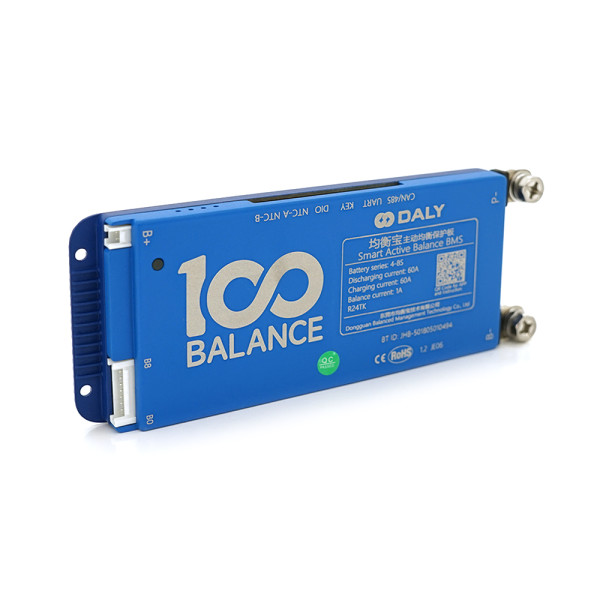 Универсальная BMS плата 4-8S 60A с Bluetooth и CAN для LiFePO4 с активным балансиром 1A Универсальная BMS плата 4-8S 60A с Bluetooth и CAN для LiFePO4 с активным балансиром 1A