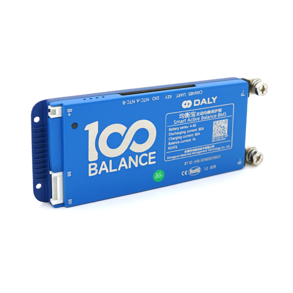 Контролер Universal BMS smart плата DaLy LiFePO4 4-8S 80A з Bluetooth, CAN та активним балансиром 1A для оптимізації енергетичних систем Контролер Universal BMS smart плата DaLy LiFePO4 4-8S 80A з Bluetooth, CAN та активним балансиром 1A для оптимізації енергетичних систем