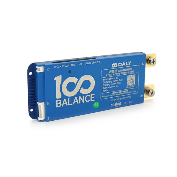 Контролер Universal BMS smart плата DaLy LiFePO4 4-8S 150A з Bluetooth + CAN + активний балансир 1A для управління батареями та моніторингу заряду Контролер Universal BMS smart плата DaLy LiFePO4 4-8S 150A з Bluetooth + CAN + активний балансир 1A для управління батареями та моніторингу заряду