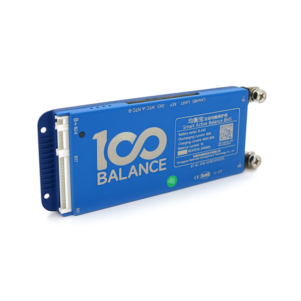 Universal BMS плата DaLy LiFePO4 8-24S 60A з Bluetooth, CAN і активним балансиром 1A для управління акумуляторами Universal BMS плата DaLy LiFePO4 8-24S 60A з Bluetooth, CAN і активним балансиром 1A для управління акумуляторами