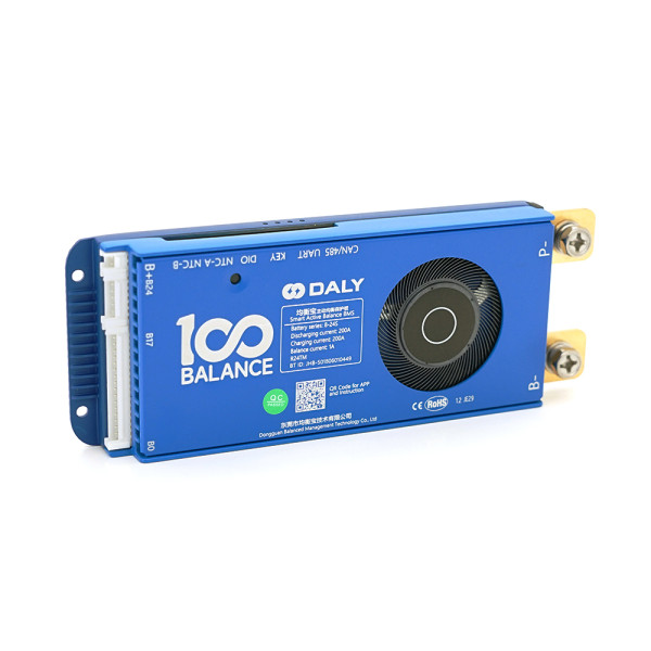 Смарт плата BMS LiFePO4 8-24S 200A з Bluetooth та активним балансиром 1A для оптимізації управління акумуляторами Смарт плата BMS LiFePO4 8-24S 200A з Bluetooth та активним балансиром 1A для оптимізації управління акумуляторами