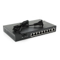 Комутатор POE 48V Mercury S109P 8 портів POE + 1 порт Ethernet (Uplink) 10/100 Мбіт/сек, БП в комплекті, BOX Q200 (285*223*68) 0,97 кг (216*131*30)
