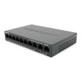 Коммутатор POE Mercury MS10CPS с 8 портами POE + 2 порта UP-Link 100Мбит, БП в комплекте, Q18 Коммутатор POE Mercury MS10CPS с 8 портами POE + 2 порта UP-Link 100Мбит, БП в комплекте, Q18