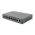 Коммутатор POE 48V Mercury S109PS 8 портов POE + 1 порт Ethernet (Uplink) 10/100 Мбит/с, БП в комплекте, BOX Q200 (258 * 196 * 66) 0,72 кг (158 * 99 * 25)