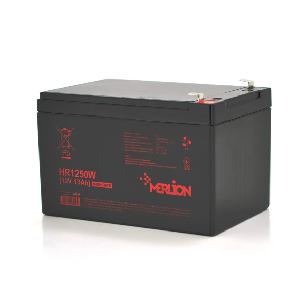 Акумуляторная батарея HR1250W 12V 13Ah для источников бесперебойного питания и систем резервного электропитания Акумуляторная батарея HR1250W 12V 13Ah для источников бесперебойного питания и систем резервного электропитания