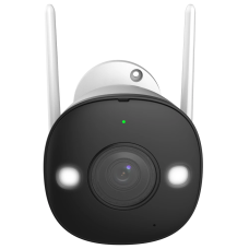 3Мп Wi-Fi вулична відеокамера Imou Bullet 2E (IPC-K3DP-3H0WF) для відеоспостереження зі звуком та SD картою, гібридним підсвічуванням 30 м