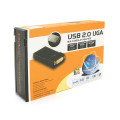 Адаптер відео-конвертер USB 2.0 to HDMI/VGA/DVI Black Box для підключення додаткового монітора, проектора або телевізора Адаптер відео-конвертер USB 2.0 to HDMI/VGA/DVI Black Box для підключення додаткового монітора, проектора або телевізора