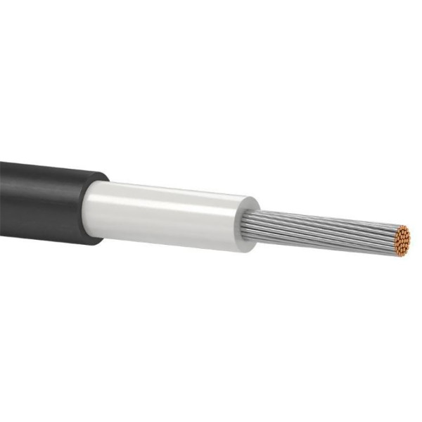 Кабель Одескабель H1Z2Z2-K 1*6 black 6 mm2, котушка.500м, чорний Кабель Одескабель H1Z2Z2-K 1*6 black 6 mm2, котушка.500м, чорний