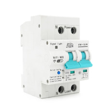 Автоматичний вимикач 2P/220V/16A із віддаленим керуванням через WiFi Автоматичний вимикач 2P/220V/16A із віддаленим керуванням через WiFi